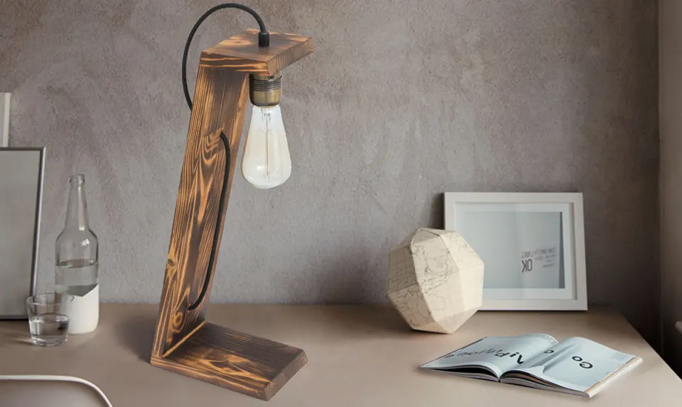 Dies Wooden Lampshade