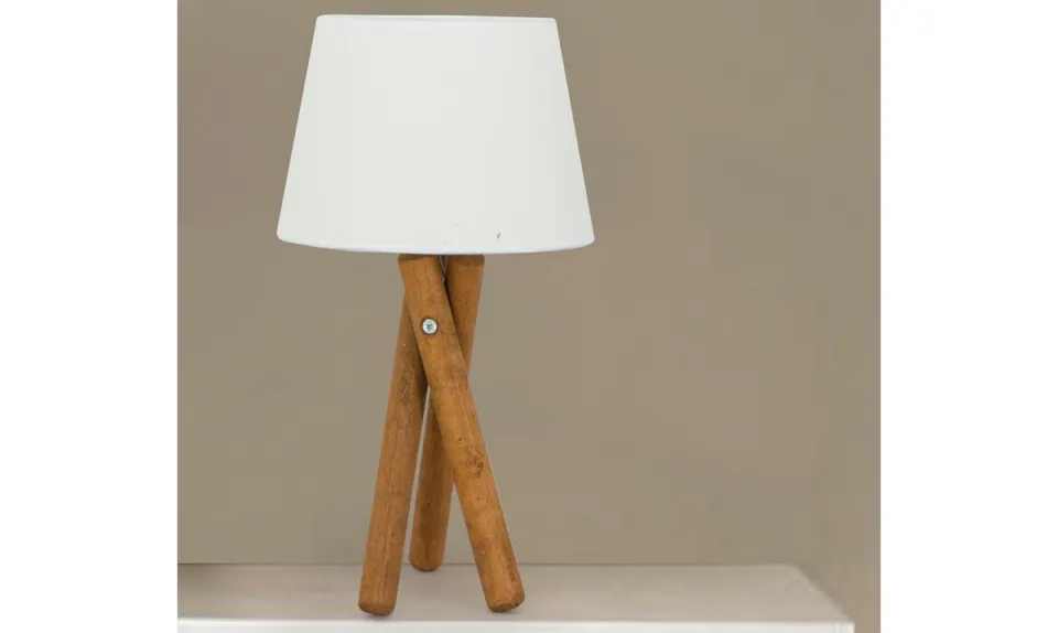 Glass Wooden Lampshade
