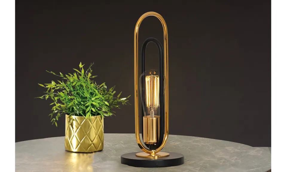 Gold Lampshade