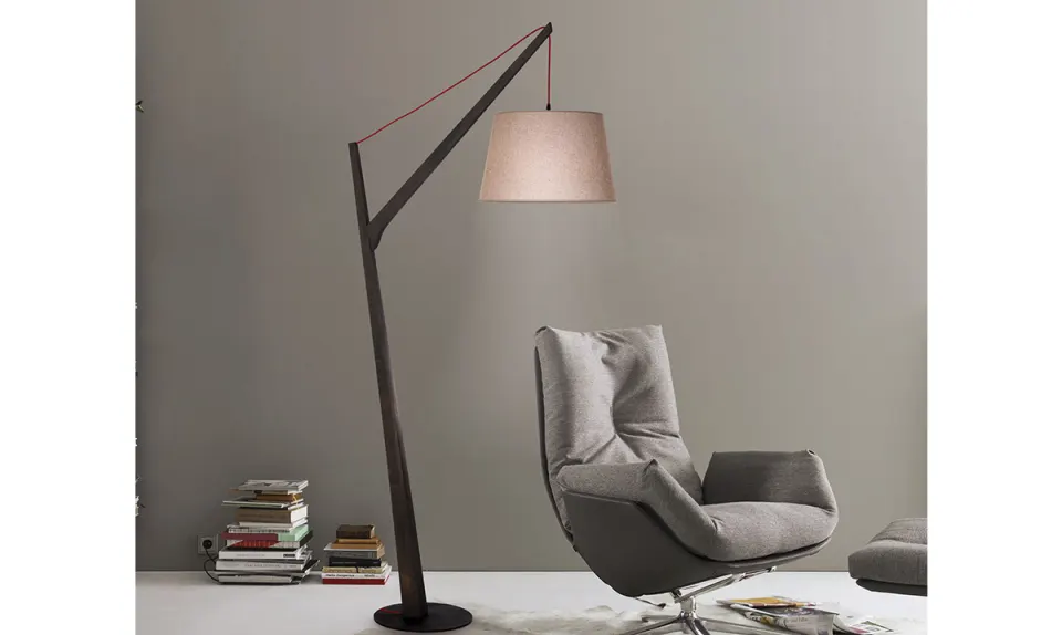 Anitra Black Floor Lamp