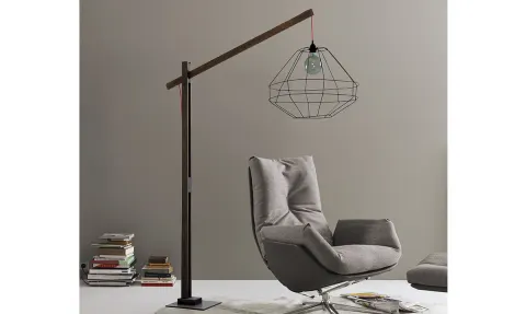 Dekor Black Floor Lamp
