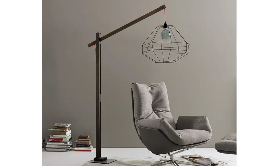 Dekor Black Floor Lamp