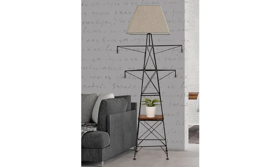 Trafo Black Floor Lamp