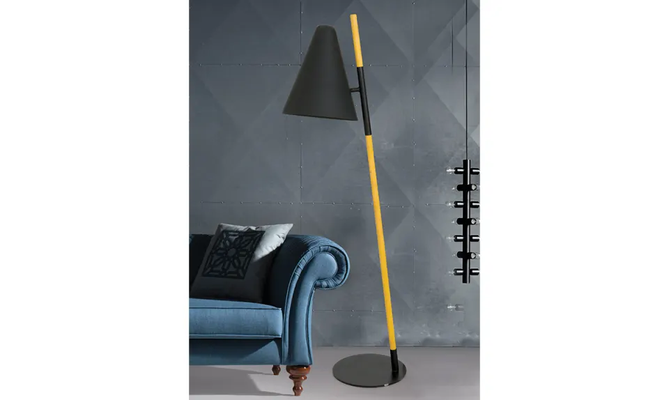 Class Yellow Floor Lamp