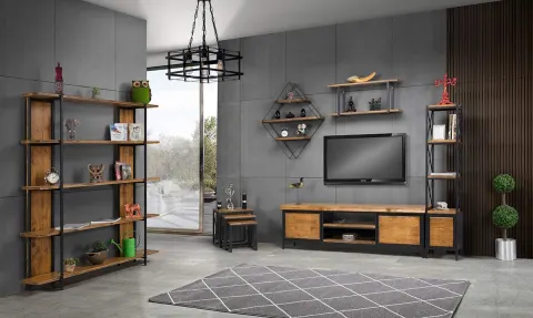 Wooden Tv Unit