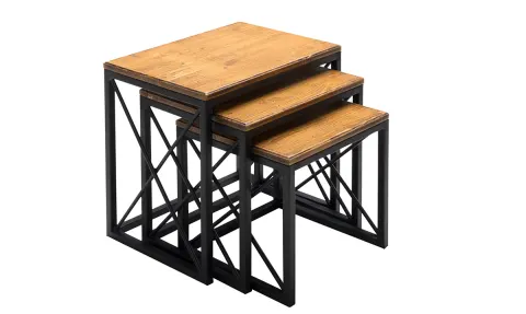 Iron Side Table
