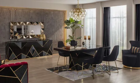 Rolex Luxury Dining Room Set