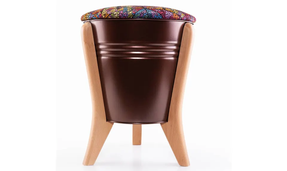 Renkli Pouf
