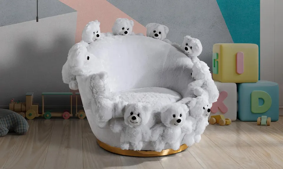 Teddy Bear Single Sofa 2
