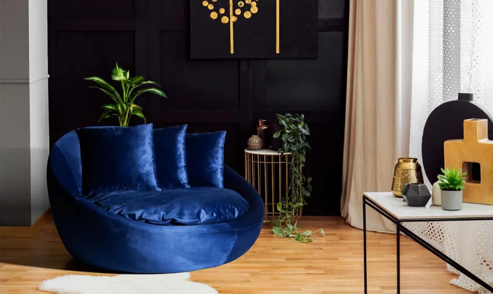 Fotelja Blue Bergere