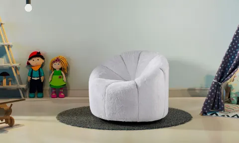 Slice White Bergere