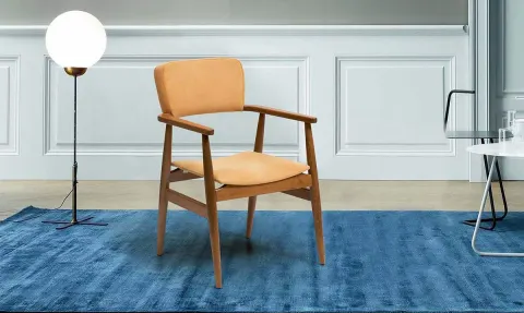 Ezgi Wooden Leg Chair