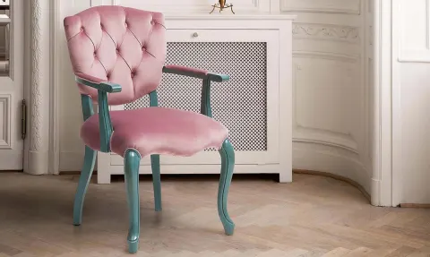 Madolyon Wooden Leg Chair