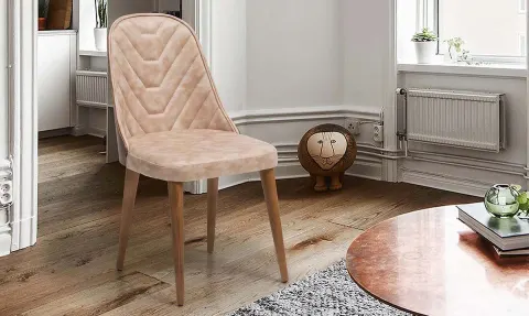 Masal Wooden Leg Chair