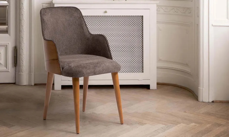 Inegol Wooden Leg Chair
