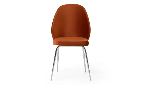 Pearl Silver Leg Chair