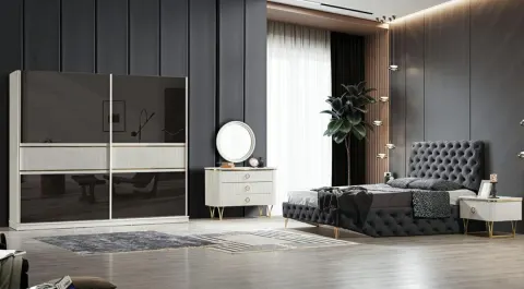 Bugatti Sliding Door Bedroom Set