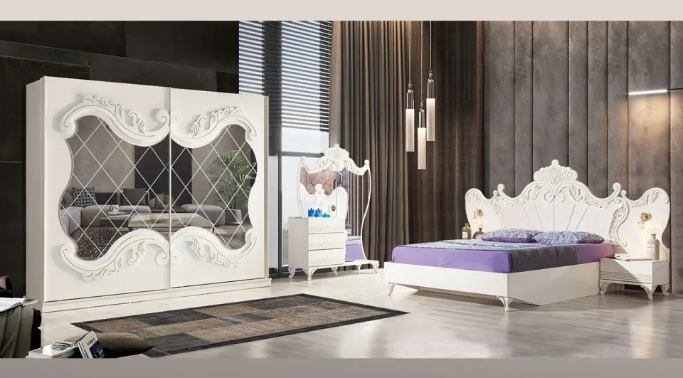 Osmanlı Sliding Door Avangarde Bedroom Set