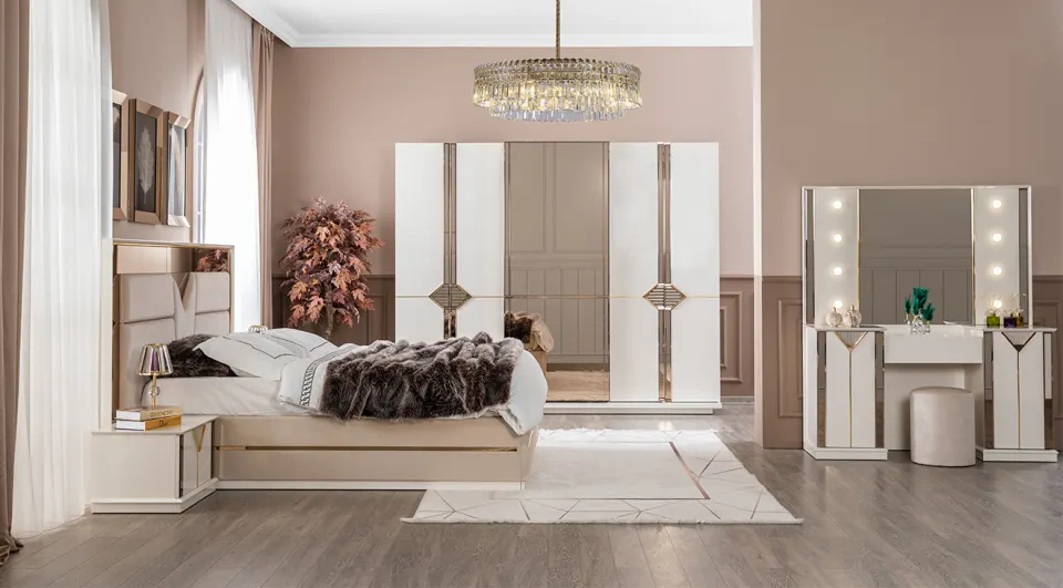 Kontes Modern Bedroom Set