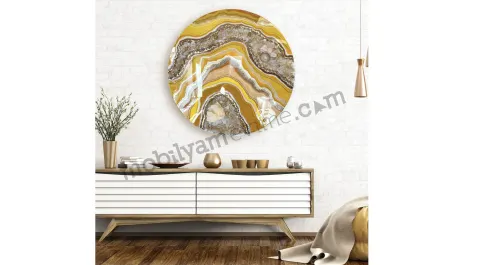 Desert Epoxy Painting