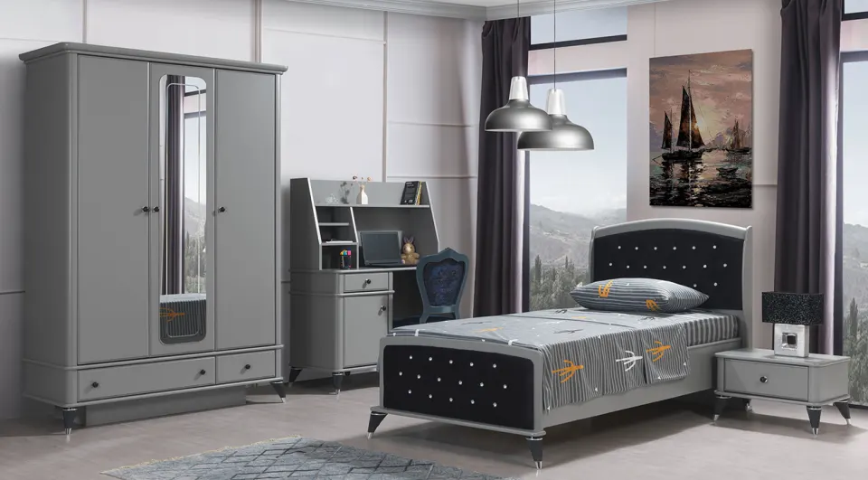 Gizem 3 Doors Young Room Set