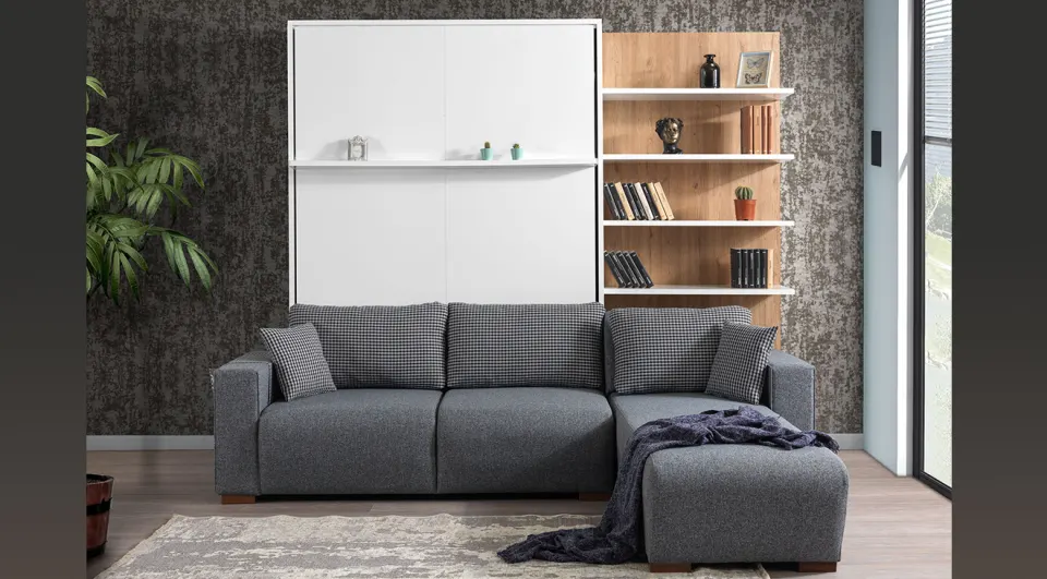 Aspendos Wall Bed with Seat