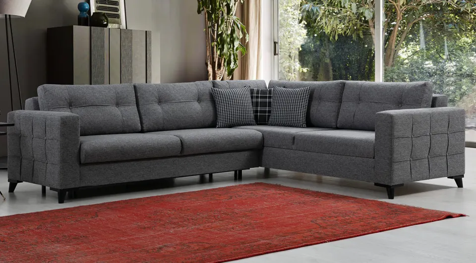 Alya   Corner Sofa Set