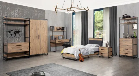 Atlantic Walnut Junior Room Set