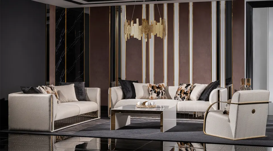 Vegas Luxury Sofa Set