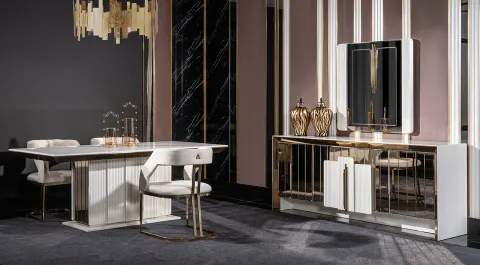 Vegas Luxury Dining Room Set