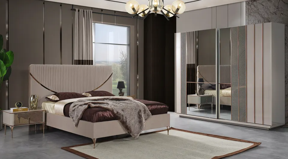Zenit Sliding Door Bedroom Set