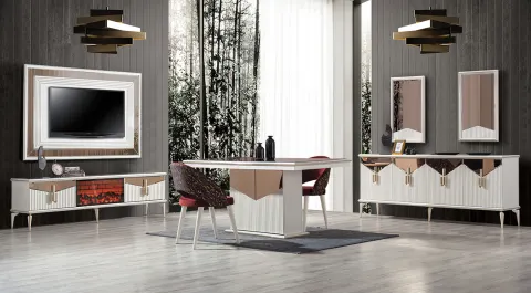 Side Modern Dining Room Set