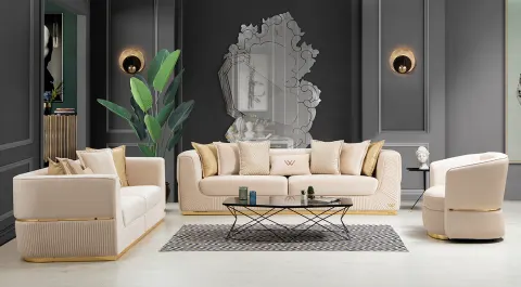 Lorenzo Luxury Sofa Set