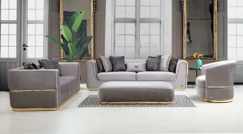 Lorenzo Luxury Sofa Set 2