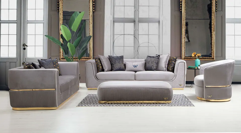 Lorenzo Luxury Sofa Set 2