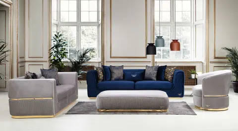 Lorenzo Luxury Sofa Set 3