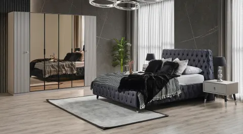 Acelya 6 Doors Bedroom Set