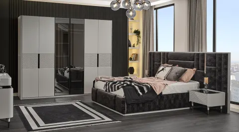 Vestla 6 Door Bedroom Set