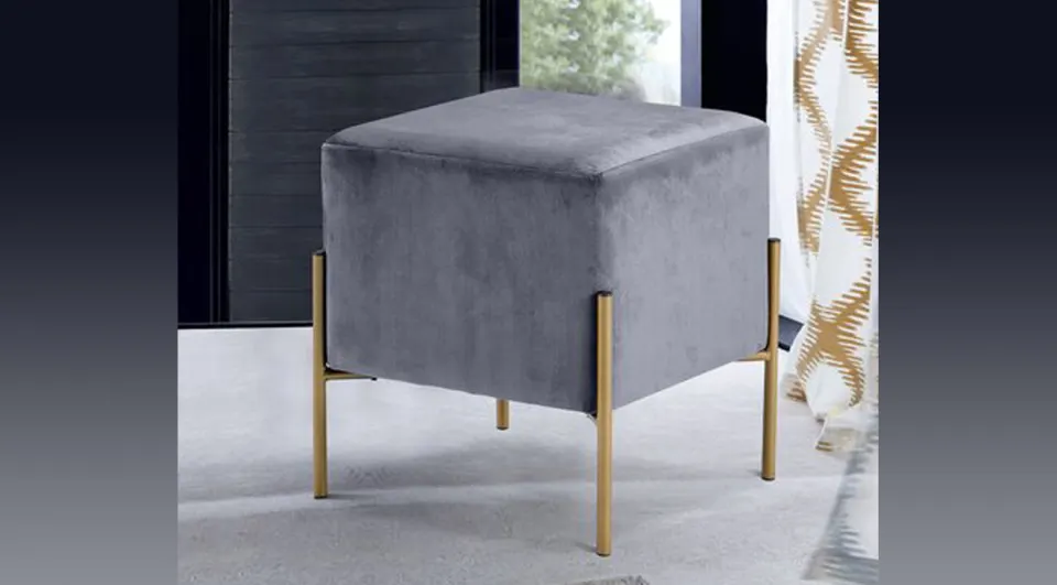 Dore Anthracite Pouf