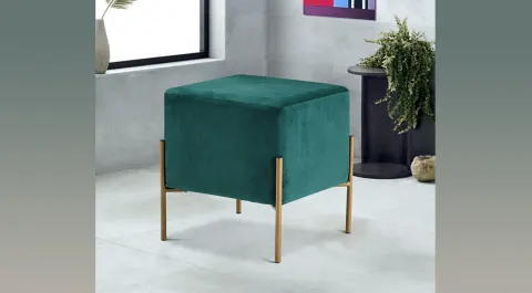 Dore Green Pouf