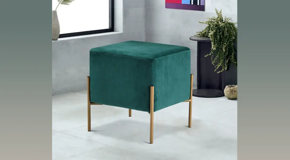 Dore Green Pouf
