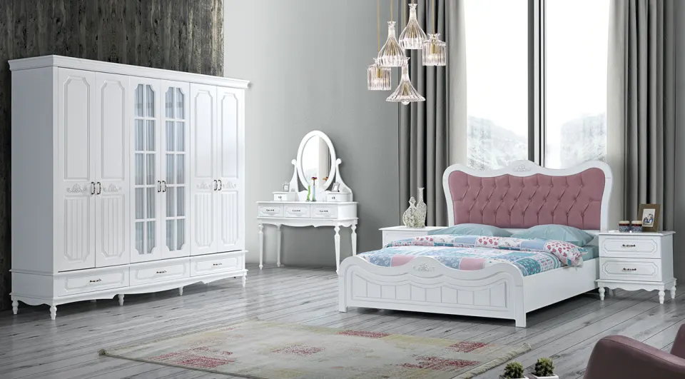 Betül Country Bedroom Set