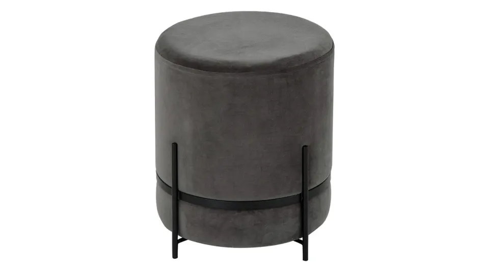 Ring Anthracite Pouf