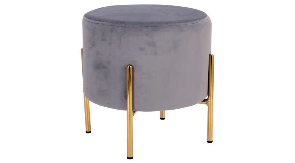 Ronda Anthracite Pouf