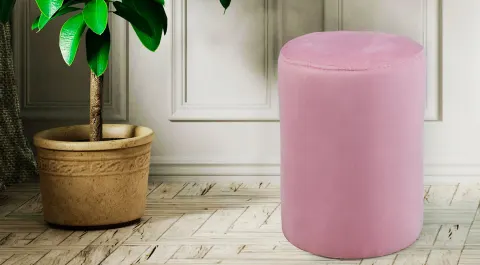 Soho Pink Pouf