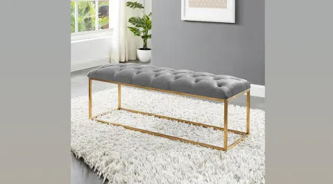 Deluxe Anthracite Bench