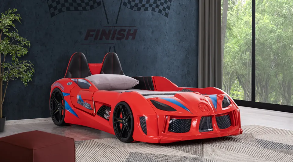 Mnv3 Red Car Bed