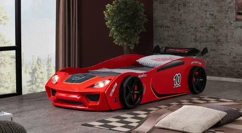 Eco Vento Red Car Bed
