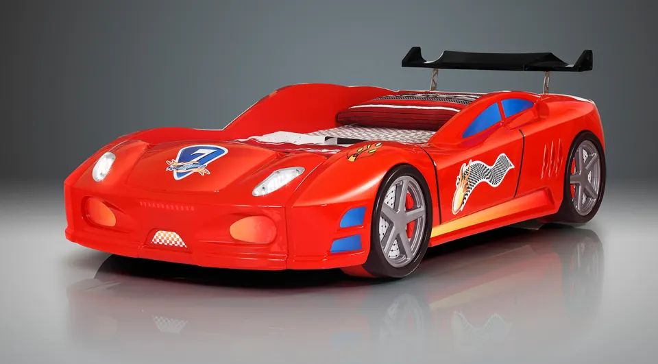 Enzo Red Car Bed