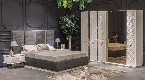 Nova Sliding Door Bedroom Set